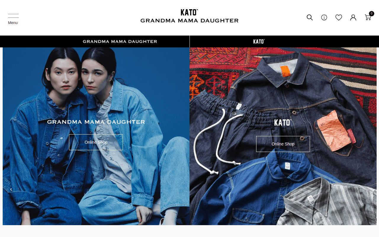 KATO`/GRANDMA MAMA DAUGHTER 公式通販